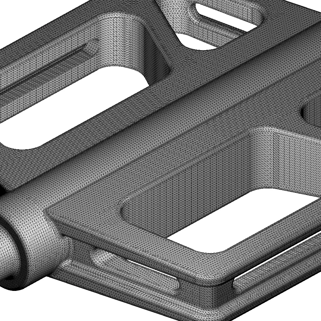 Premium Bike Pedal 3D print model_4