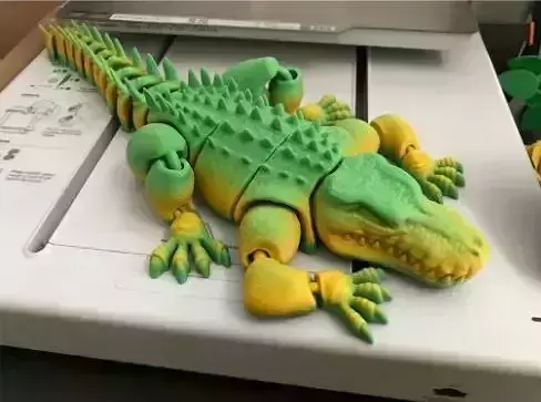 Articulated alligator 