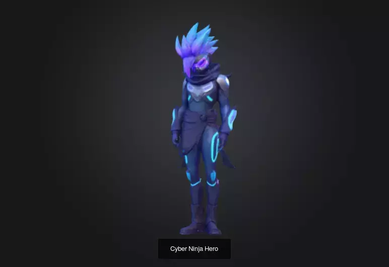 Futuristic Games Set  3D Model Collection_0