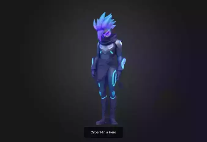 Futuristic Games Set  3D Model Collection