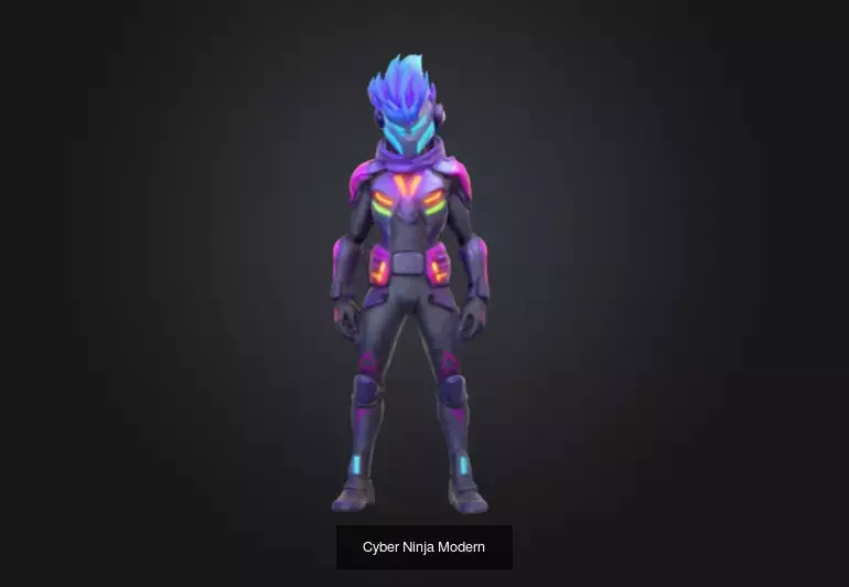 Futuristic Games Set  3D Model Collection_2