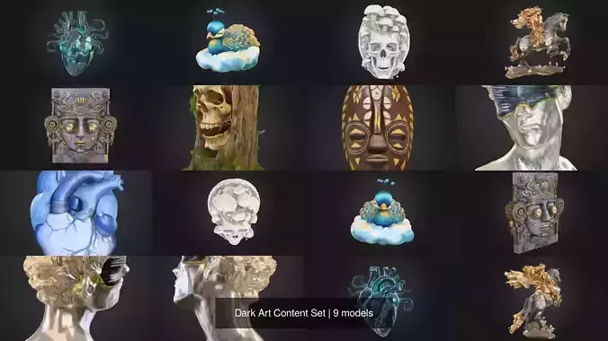 Dark Art Content Set