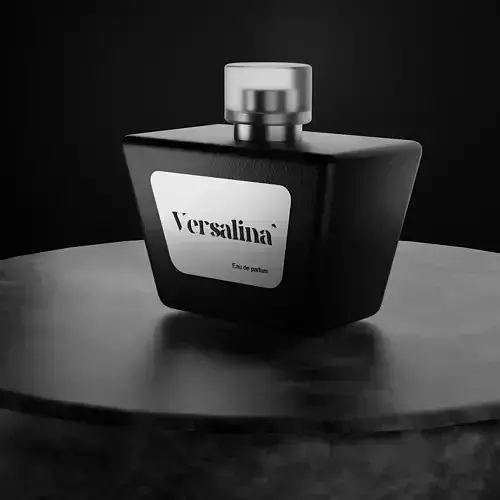 Perfume Bottle 3D Model with Realistic Textures