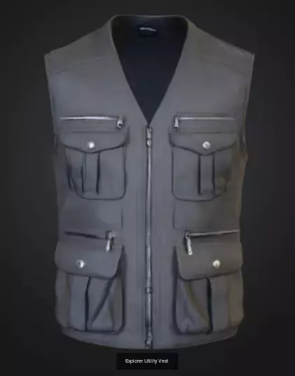 Formal and Tactical Outfit 3D Clothing Set 3D Model Collection_0