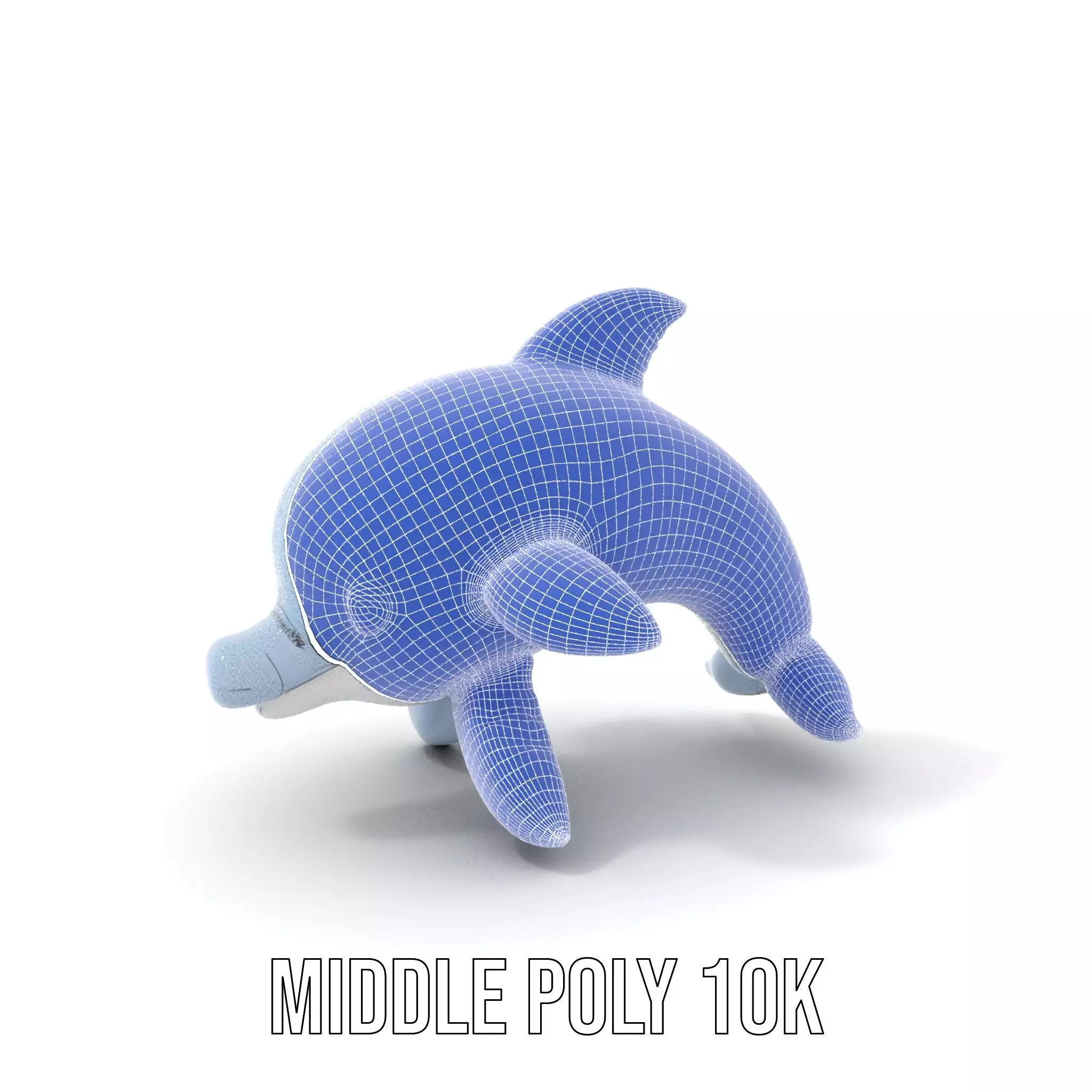 Inflatable Dolphin Toy Model Pack for Rendering Low-poly 3D model_18