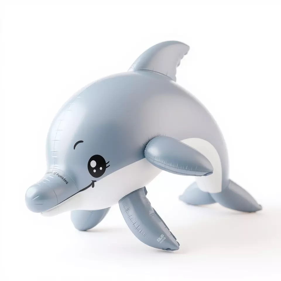 Inflatable Dolphin Toy Model Pack for Rendering Low-poly 3D model_2
