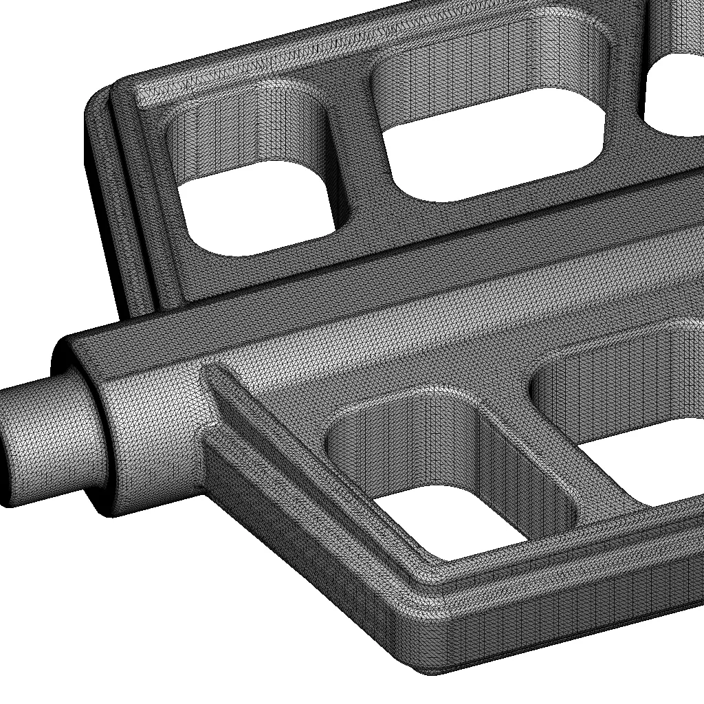 Exquisite Bike Pedal 3D print model_4