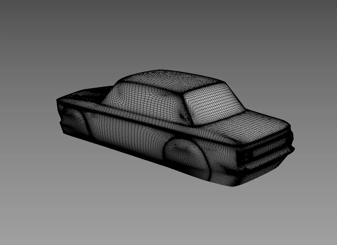 The silhouette of the car 1973 BMW 2002 E20 Turbo 3D print model_4