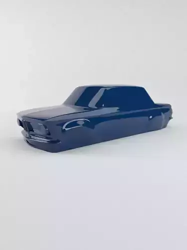 The silhouette of the car 1973 BMW 2002 E20 Turbo 3D print model The silhouette of the car 1973 BMW 2002 E20 Turbo 3D print model