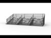 Bleachers 3D model_1