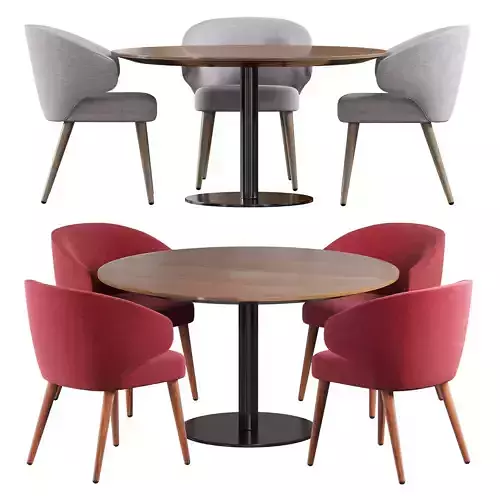 CHair ASTON By Romatti Low-poly 3D model