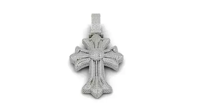 Diamond Cross Pendant