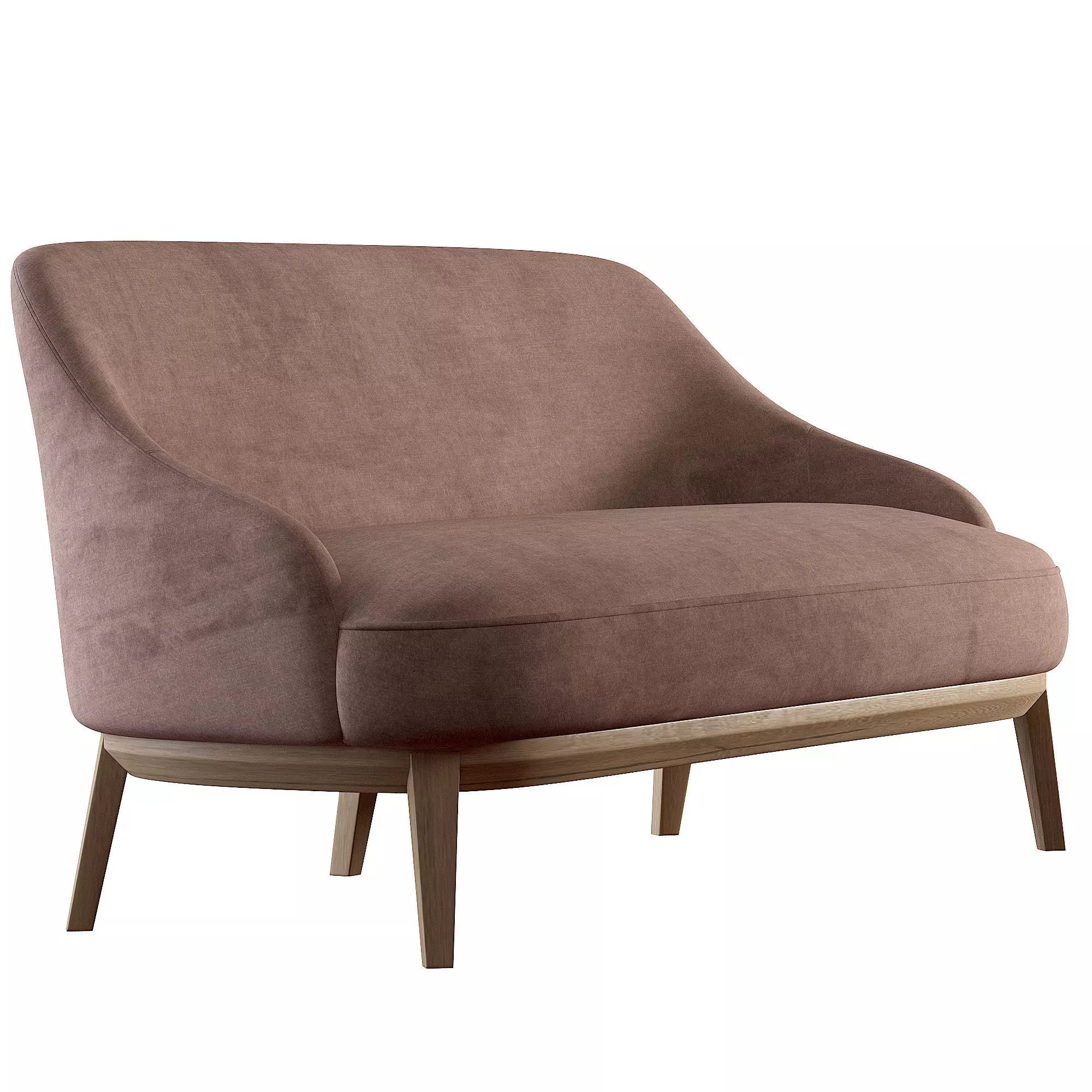 PARLA ATLAS Sofa Low-poly 3D model_2