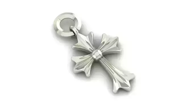 Celtic Inspired Cross Pendant 3D print model