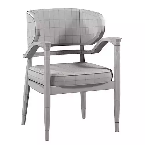 MASON Dining Chair Low-poly 3D model