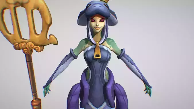 Nami - URF The Nami Tee Skin - League Of Legends