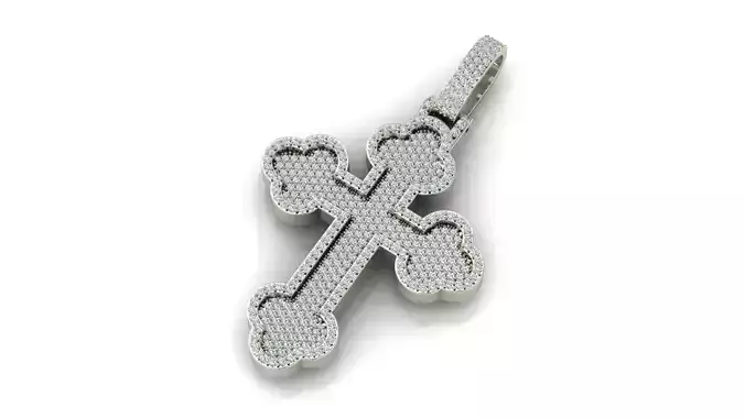 Diamond Cross Pendant