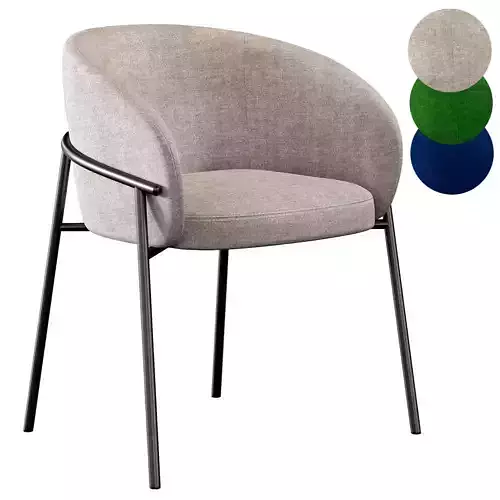 PARLA RIMO CHAIR Low-poly 3D model