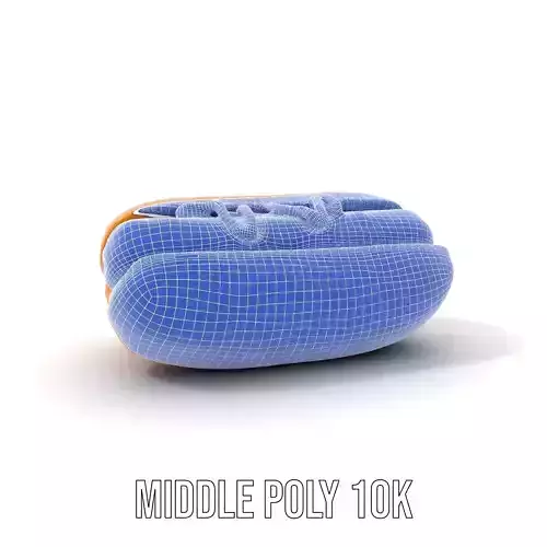 Hot Dog with Mustard Model Pack Low-poly 3D model 5