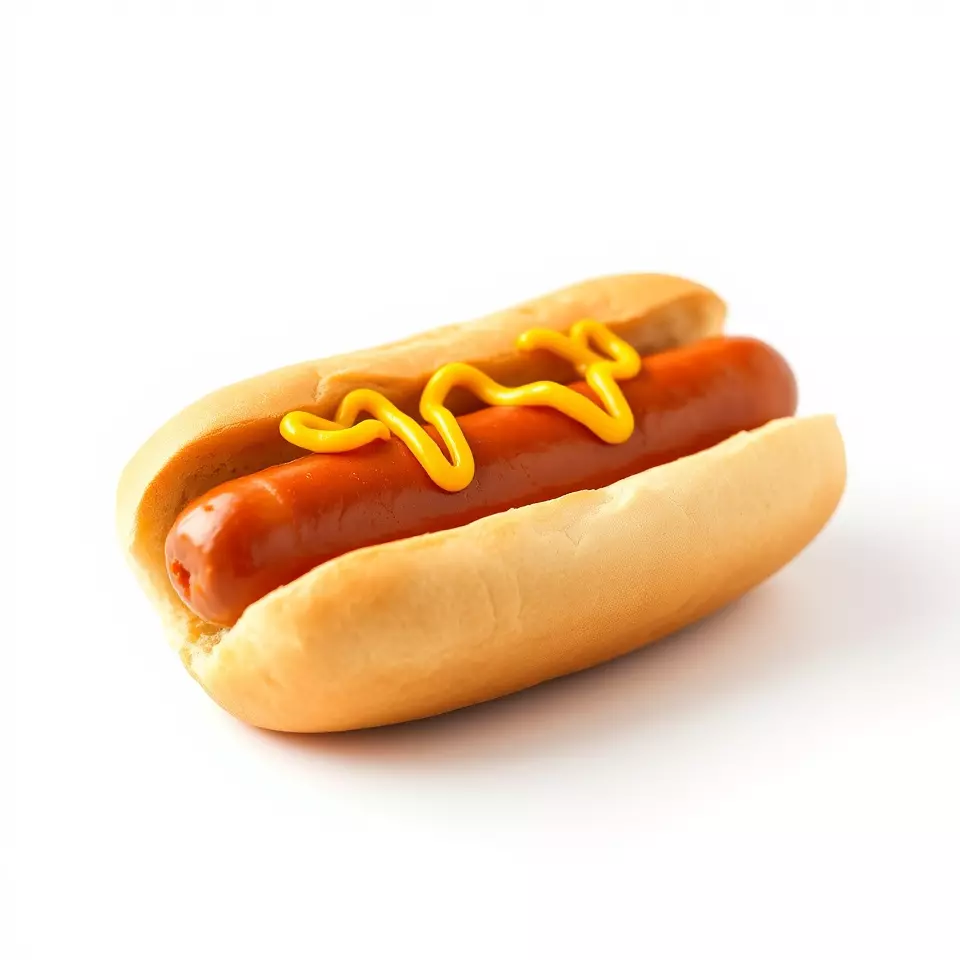 Hot Dog with Mustard Model Pack Low-poly 3D model_2