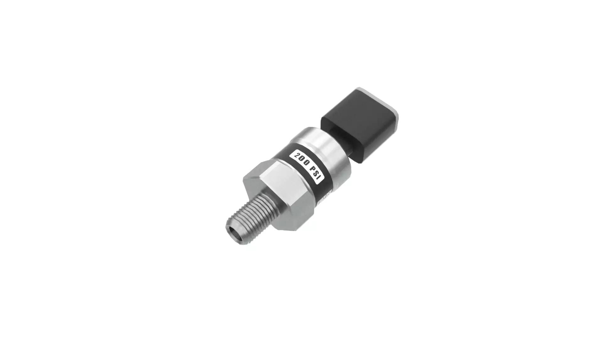 RIFE pressure sensor 5bar - 300psi Low-poly 3D model_3