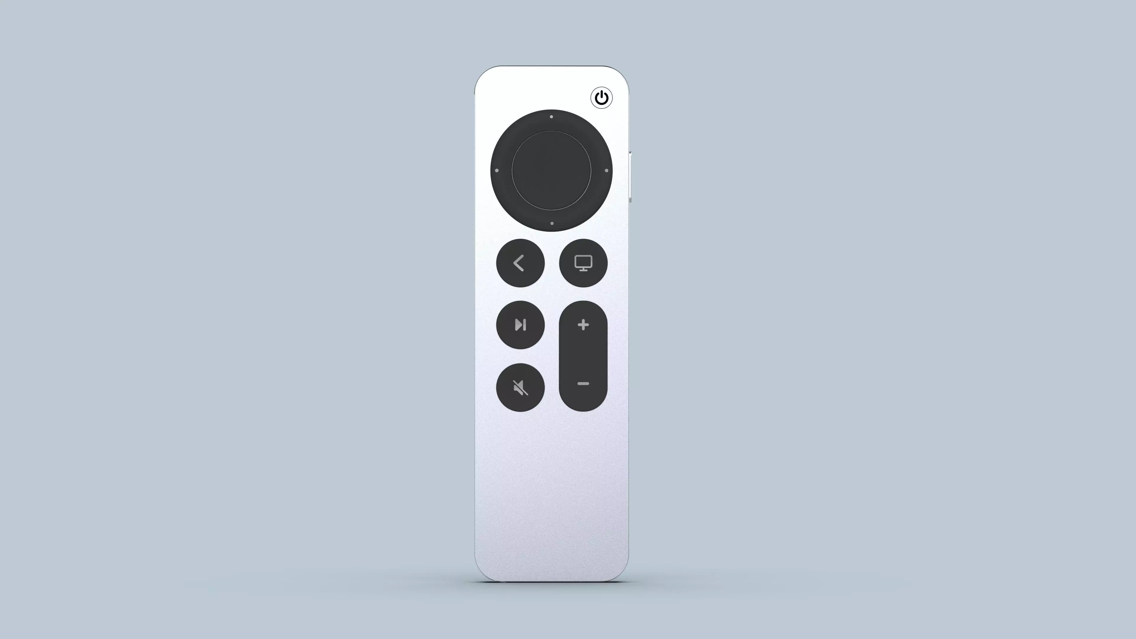 Apple TV Remote 3D Model Free 3D model_1