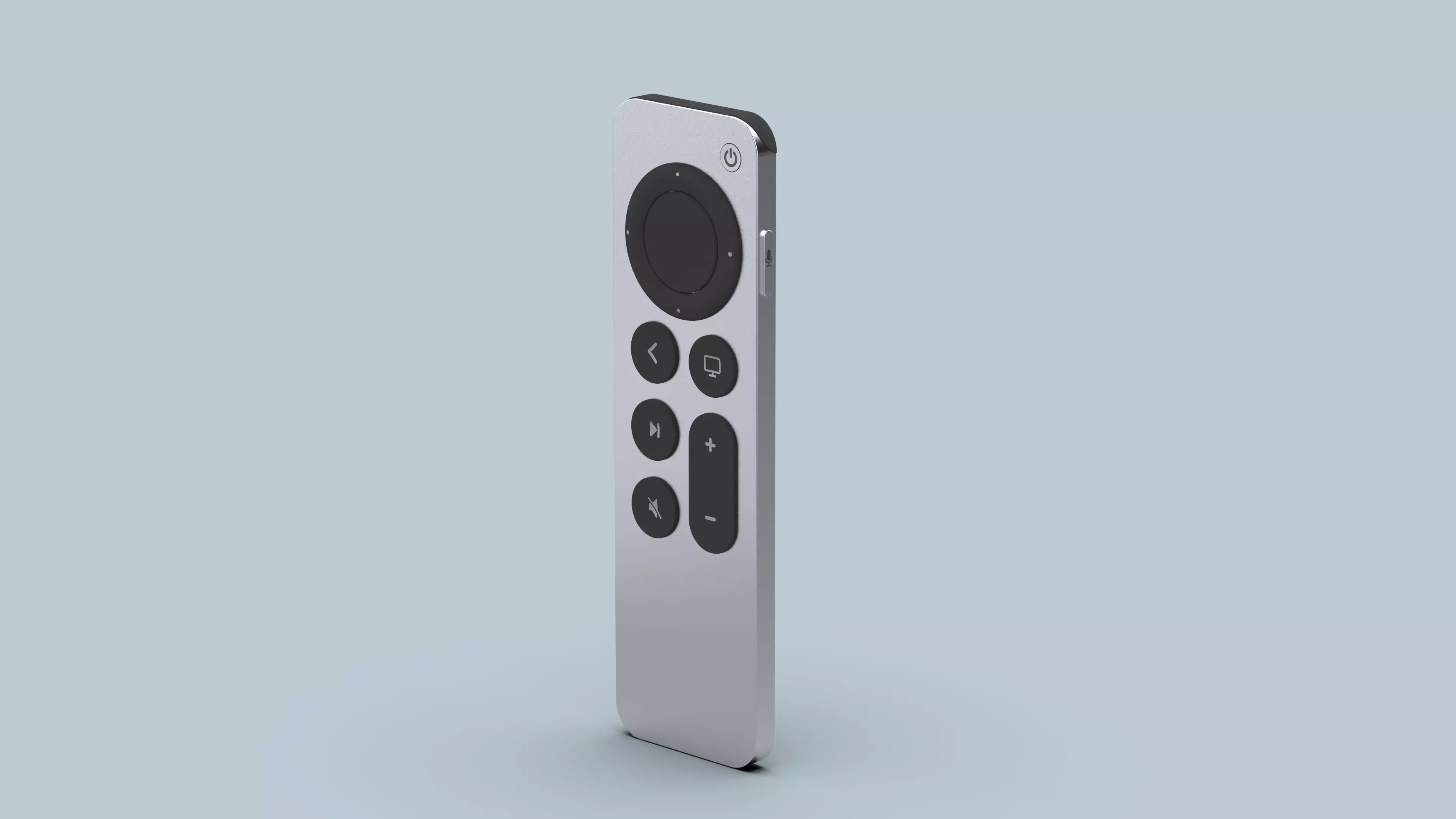 Apple TV Remote 3D Model Free 3D model_0