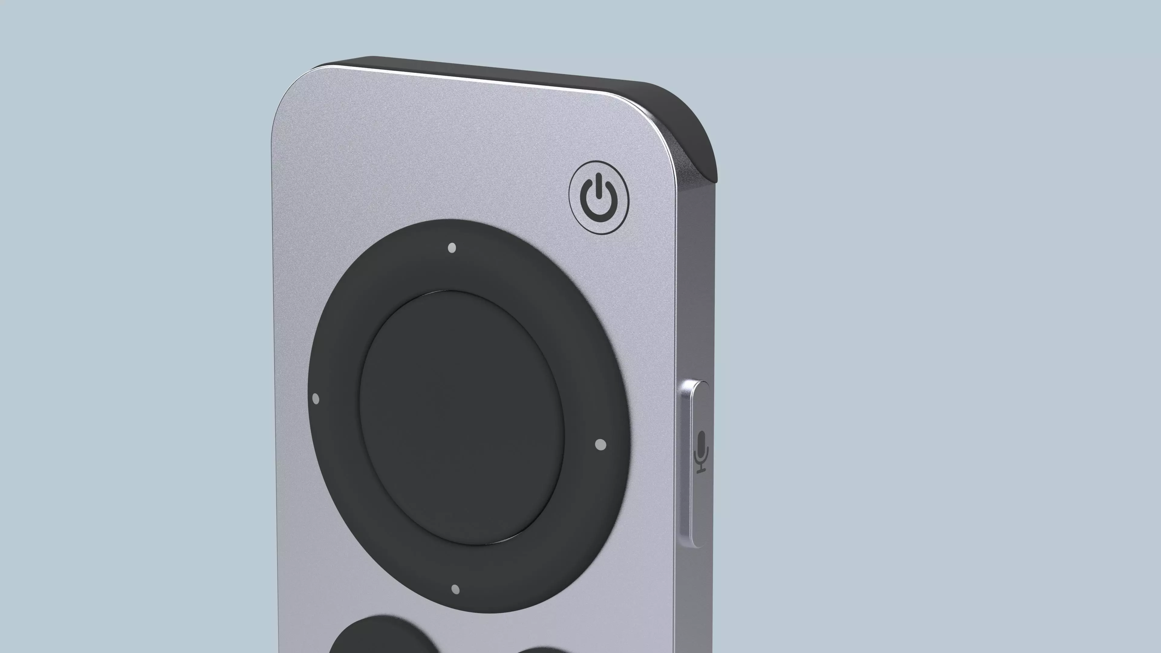 Apple TV Remote 3D Model Free 3D model_3