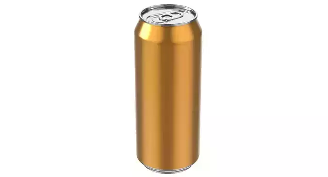 Aluminum Can 2 PBR Low-poly 3D model 7