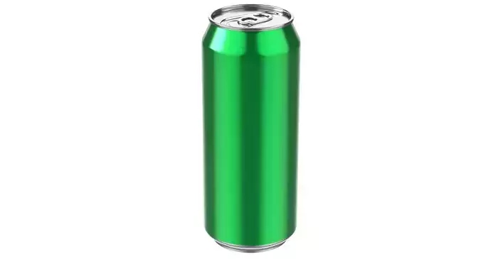 Aluminum Can 2 PBR Low-poly 3D model 6