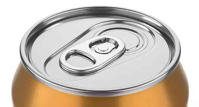 Aluminum Can 2 PBR Low-poly 3D model 4