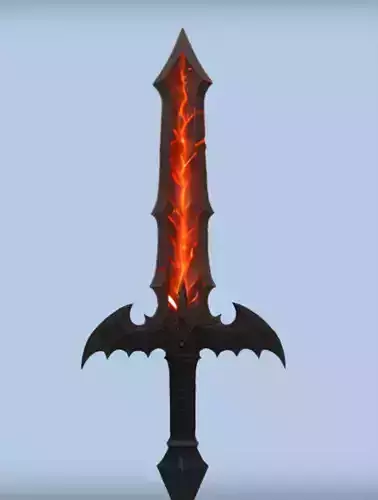 black lava sword 