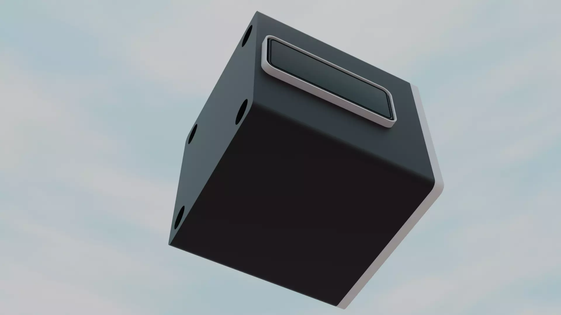 pc speaker 3D model_7