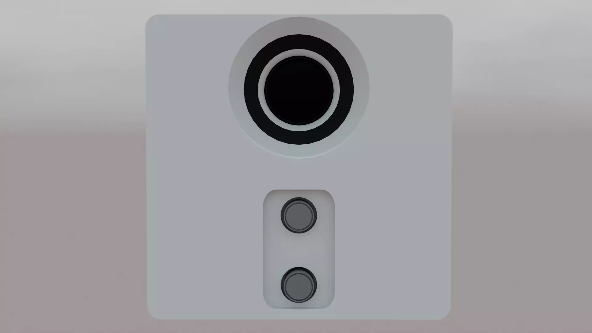 pc speaker 3D model_2