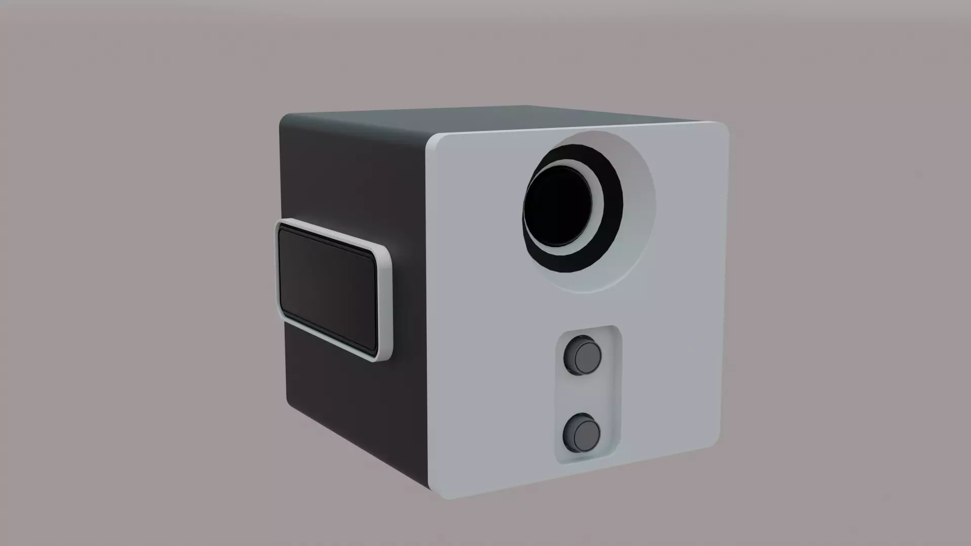 pc speaker 3D model_5