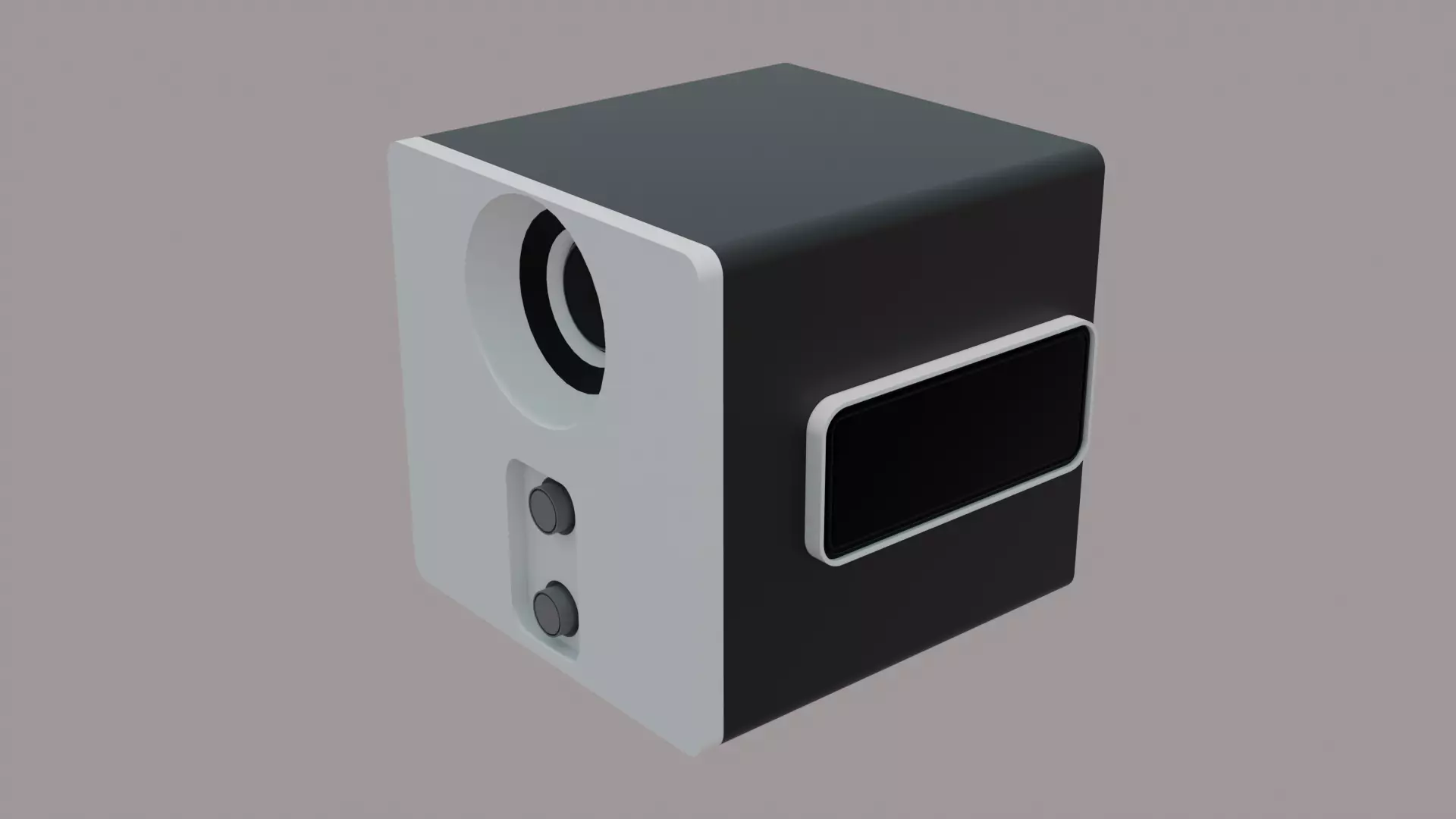 pc speaker 3D model_9