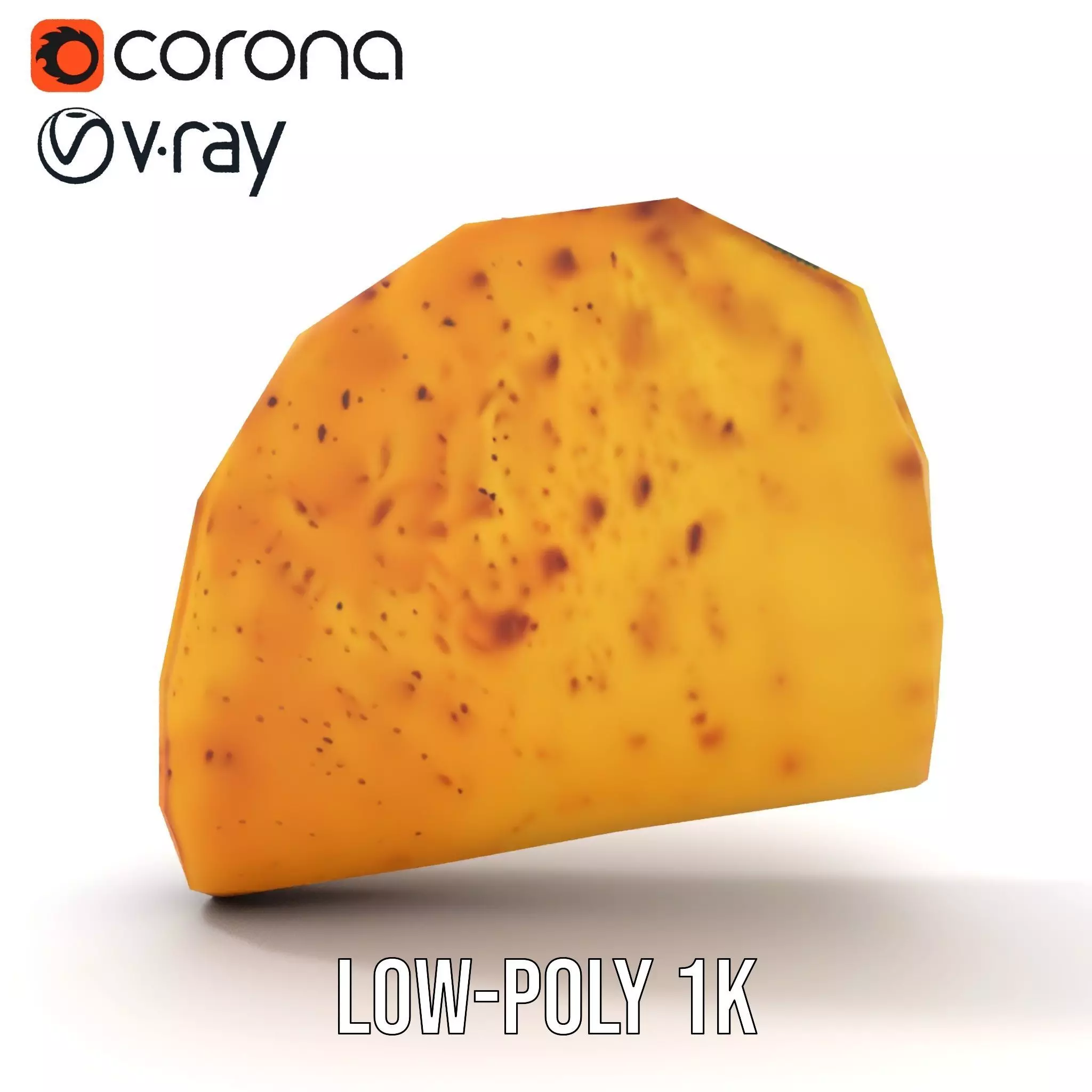 Taco with Beef and Cilantro Model Pack Low-poly 3D model_22