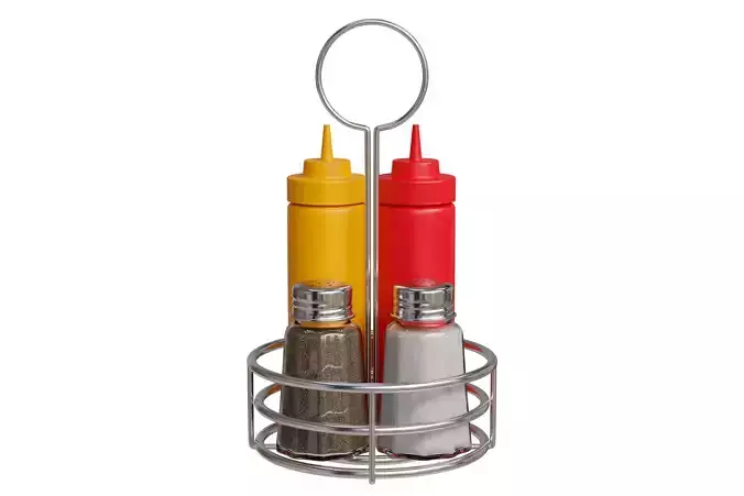 Diner Condiment Caddy