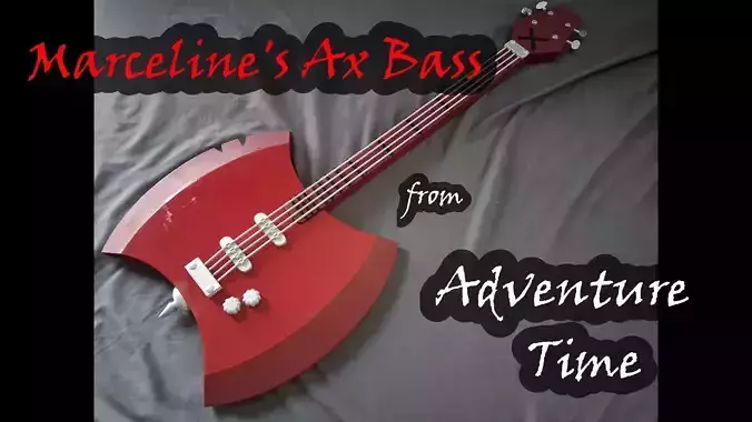 Marcelines Ax Bass from Adventure Time