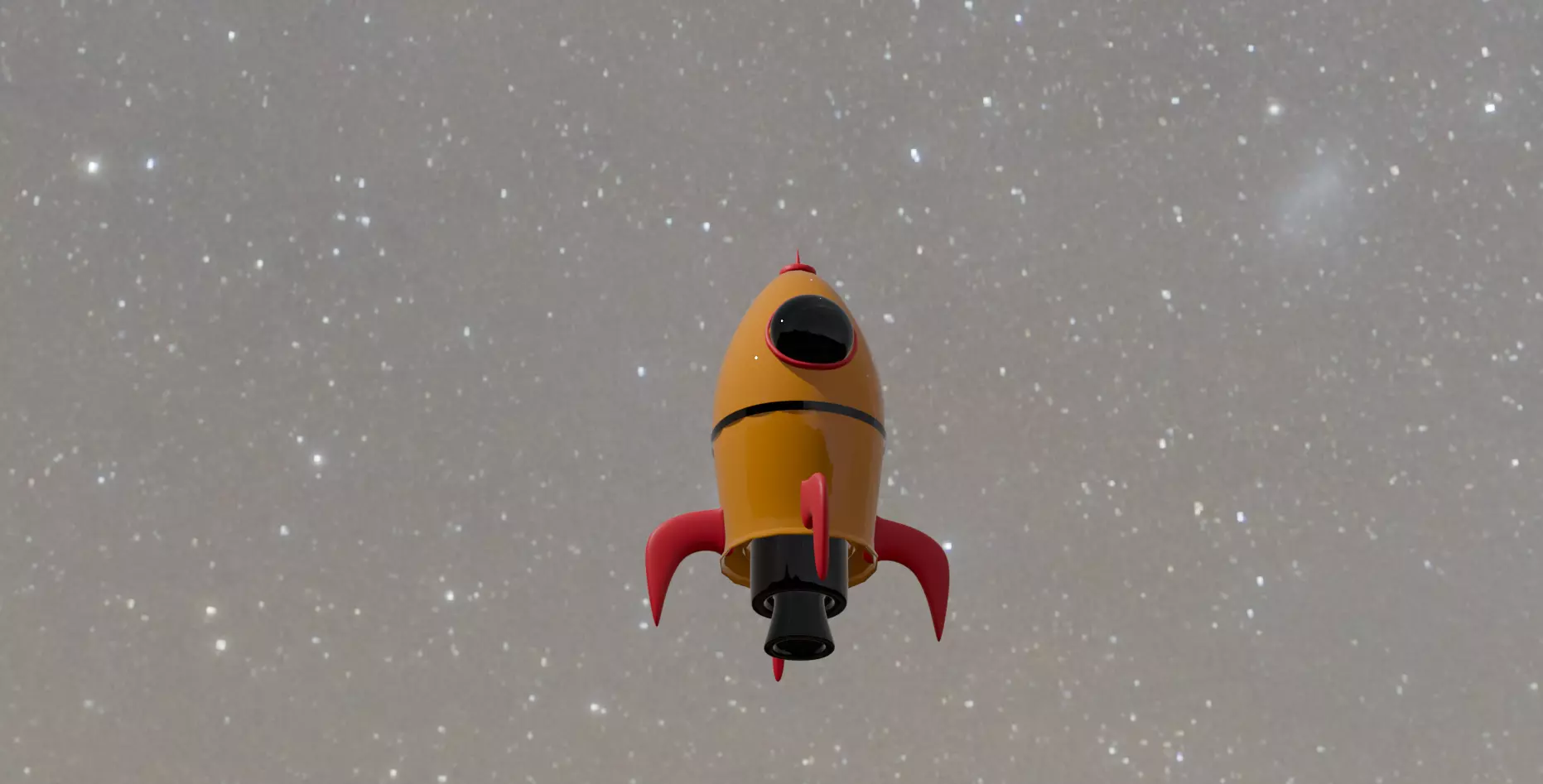 rocket Free 3D model