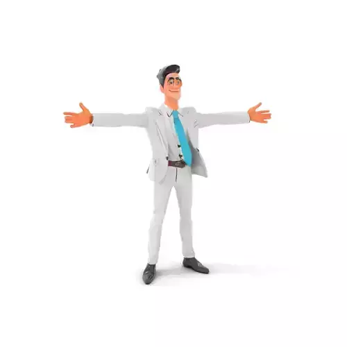 Professional Businessman Character Model Pack