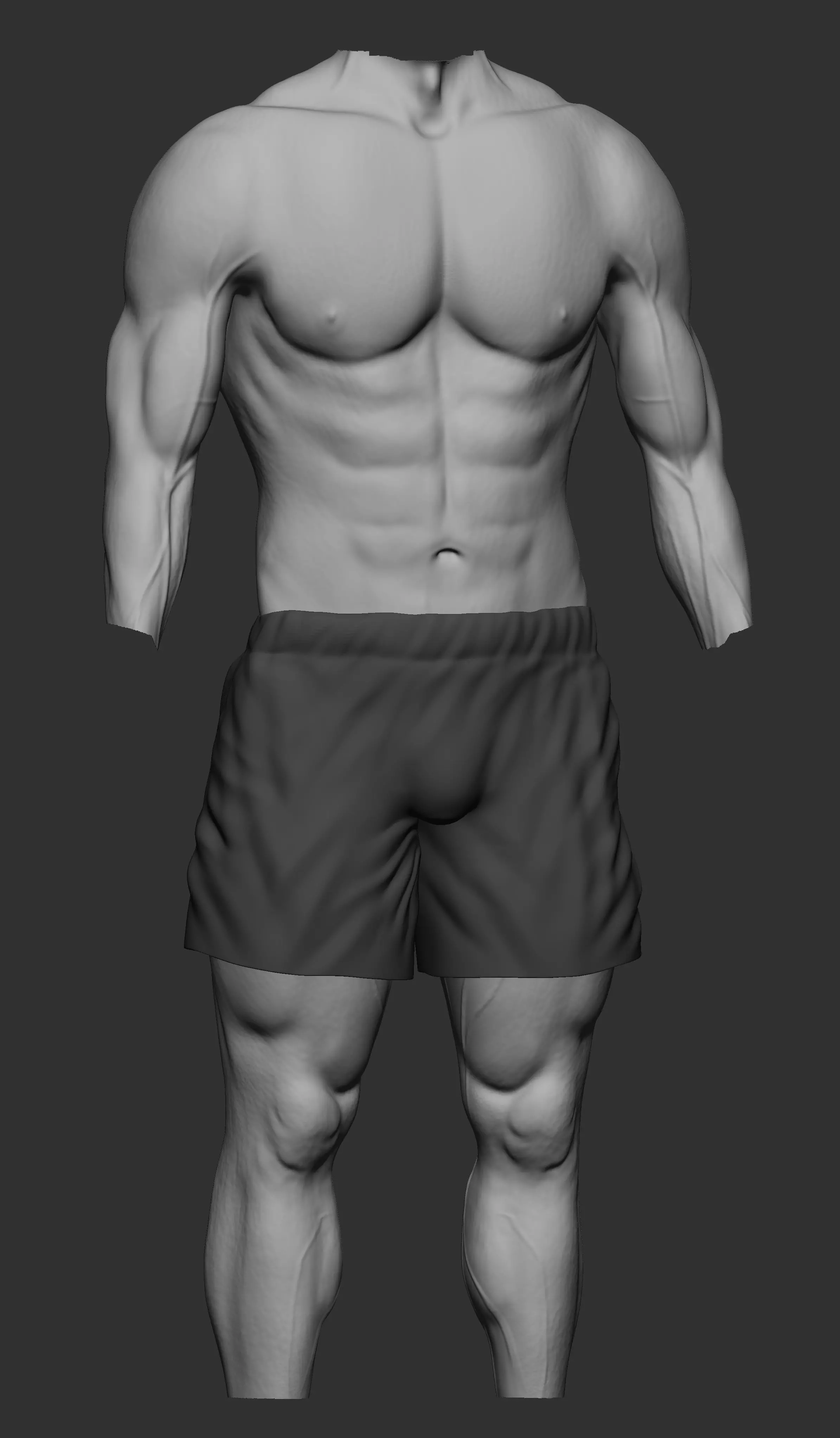 Man Body 3D model_0