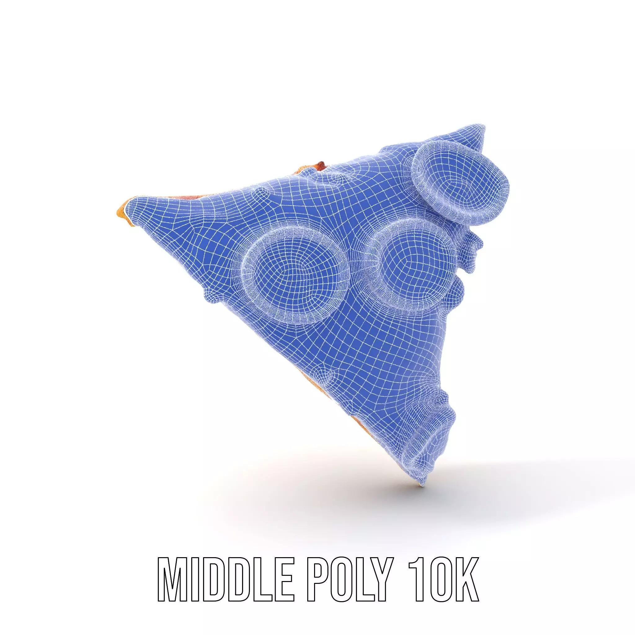 Pepperoni Pizza Slice Model Pack Low-poly 3D model_18