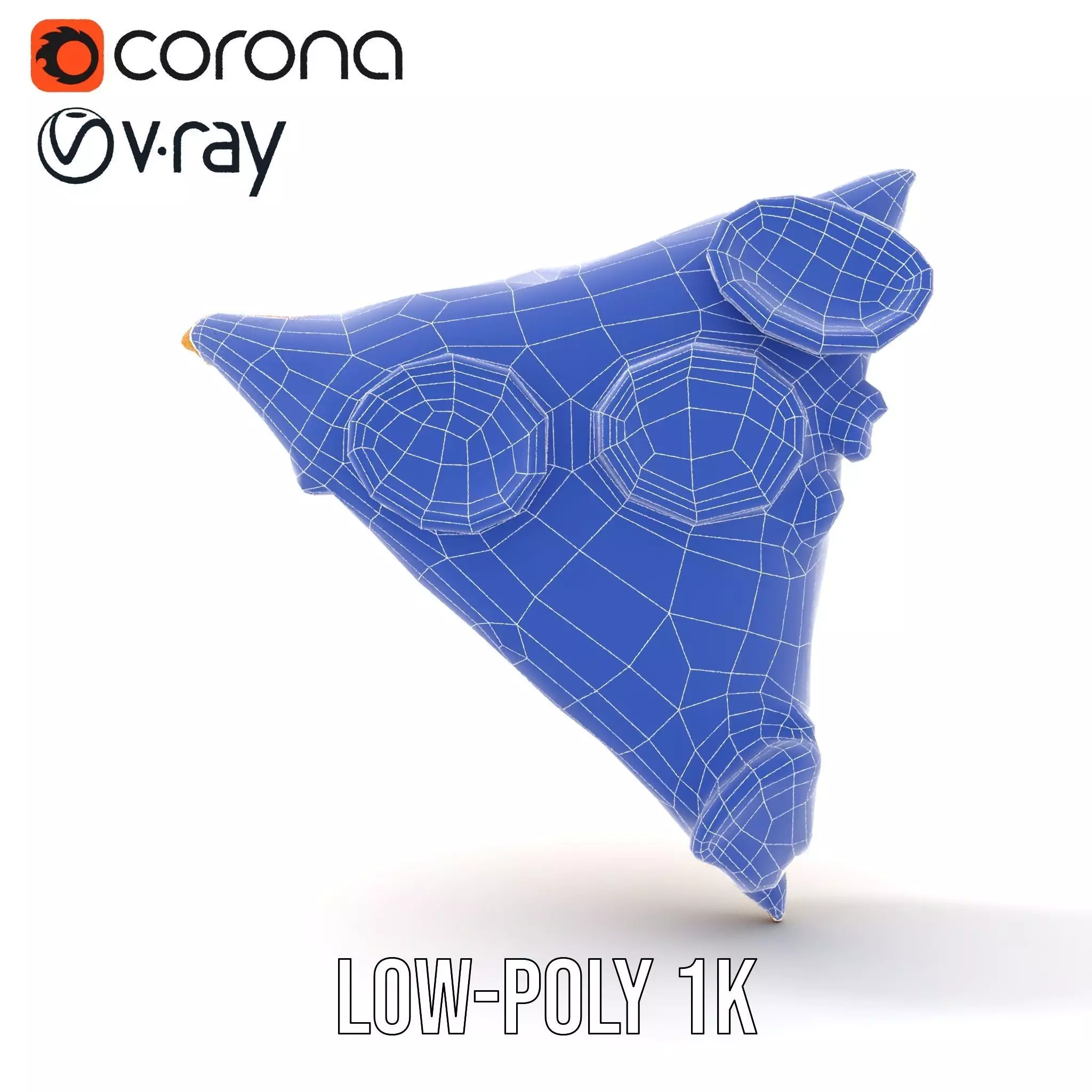 Pepperoni Pizza Slice Model Pack Low-poly 3D model_19