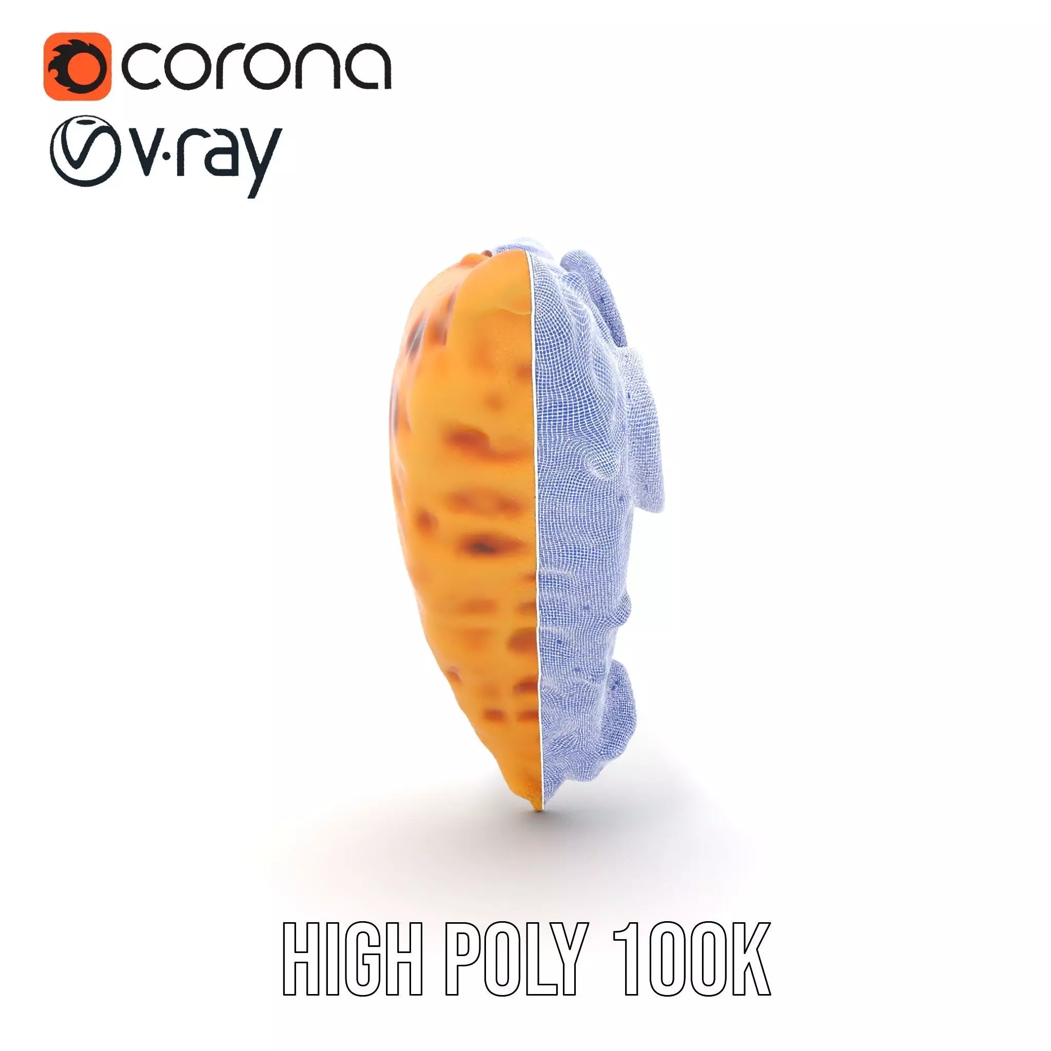 Pepperoni Pizza Slice Model Pack Low-poly 3D model_34