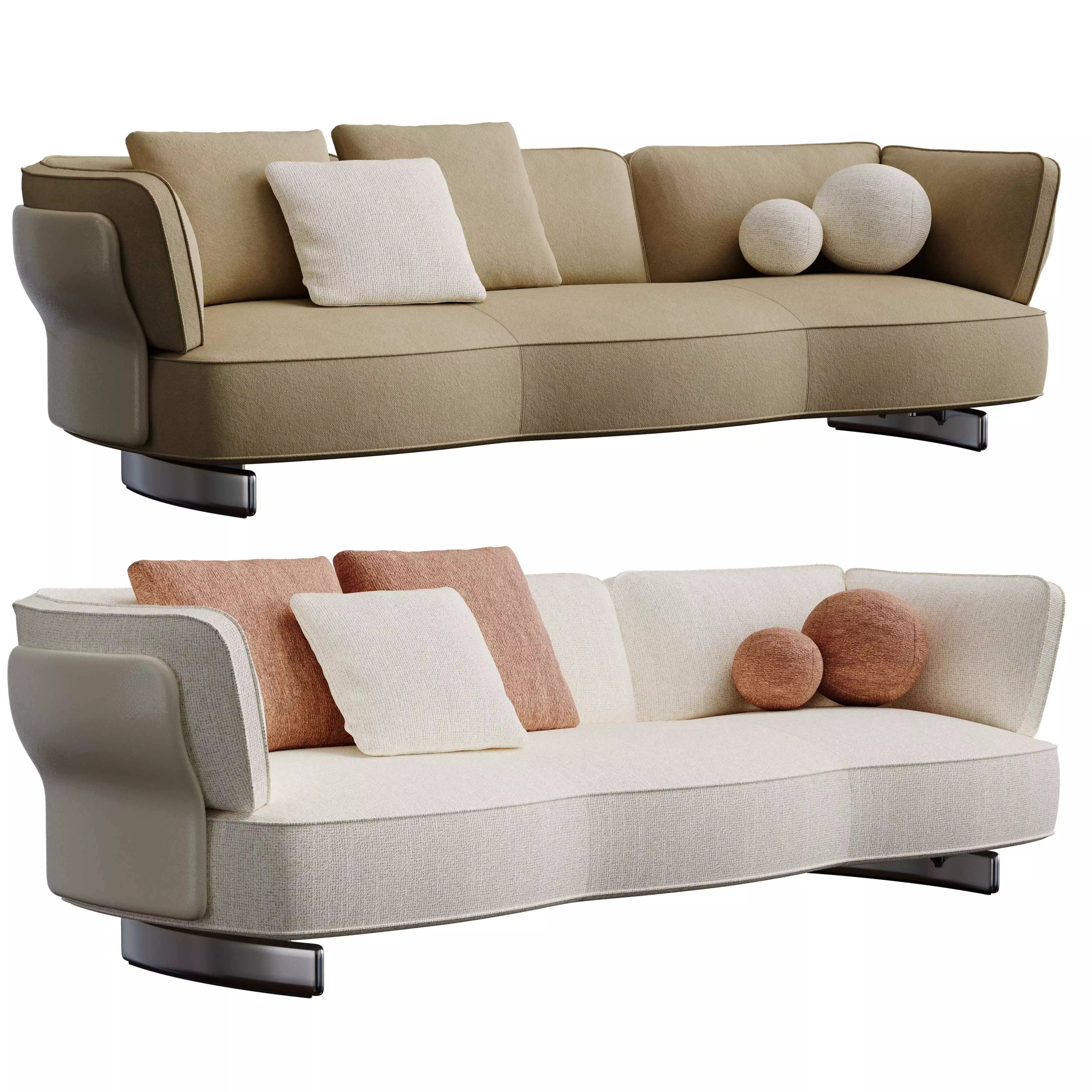 Saki Sofa  3D model_0