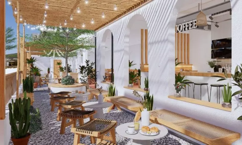 Coffee Interior 3D model 3D model_15