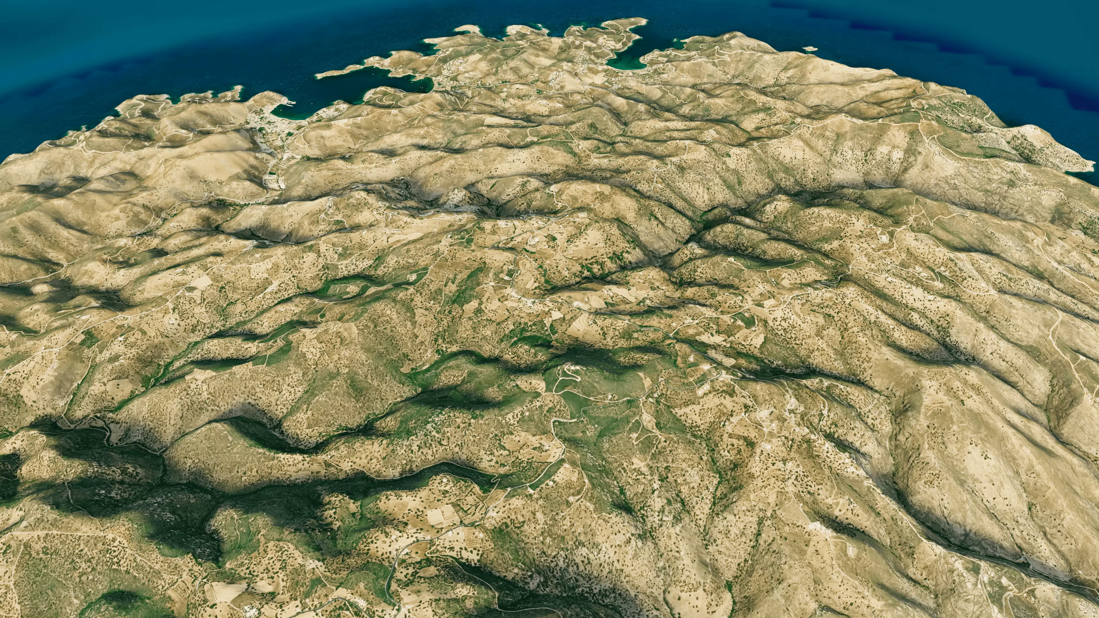 Kea Island full 3D model terrain 3D model_13