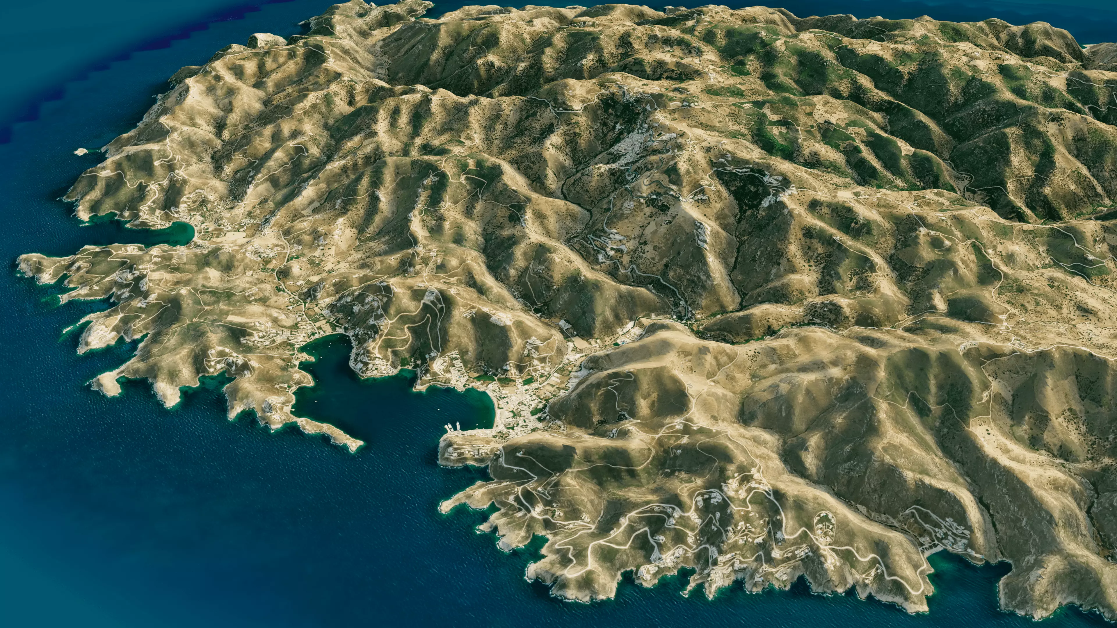 Kea Island full 3D model terrain 3D model_11