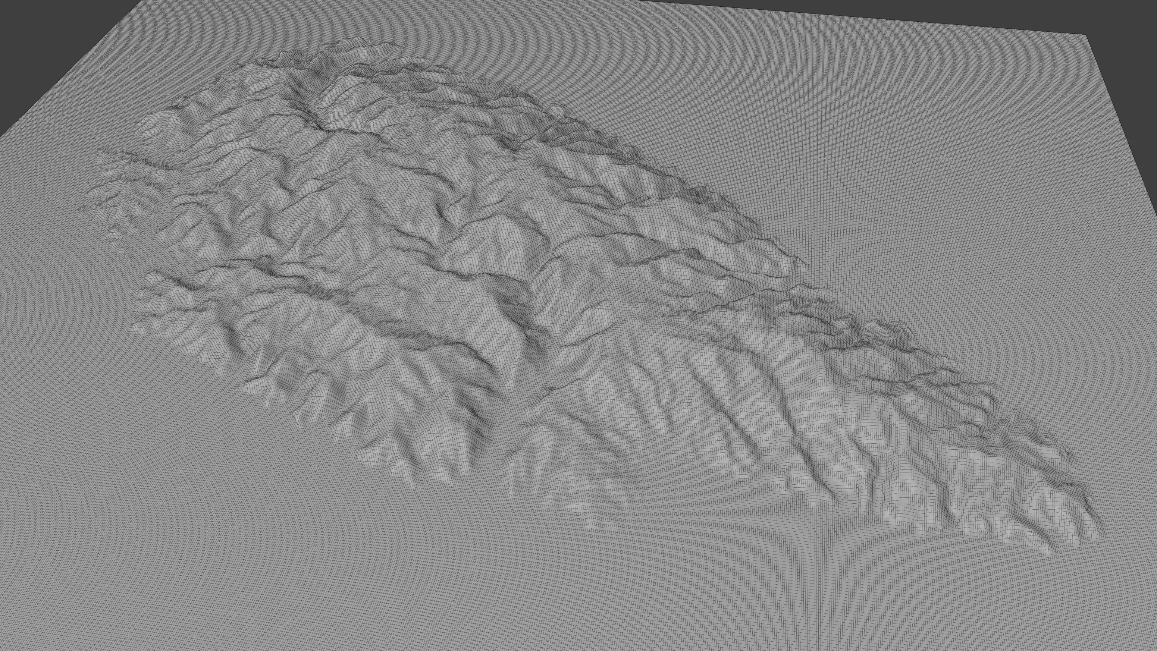 Kea Island full 3D model terrain 3D model_3